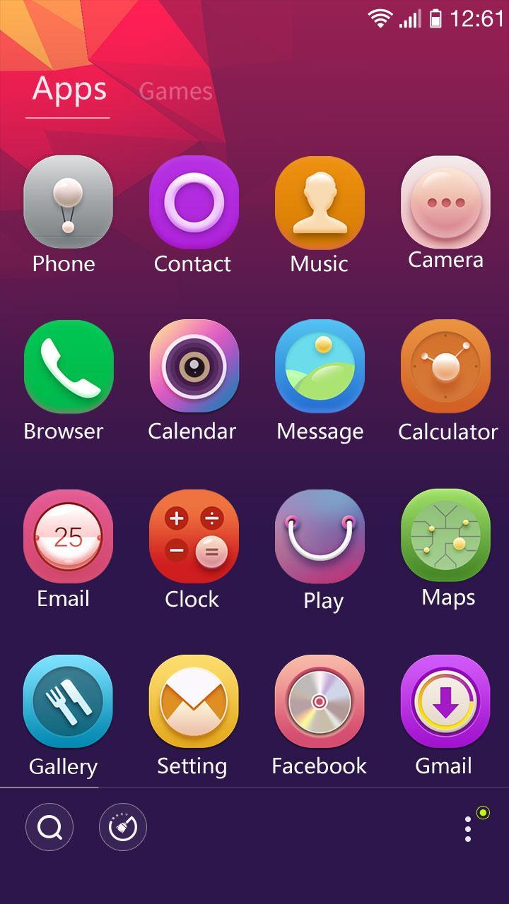 Glorious GO Launcher Theme