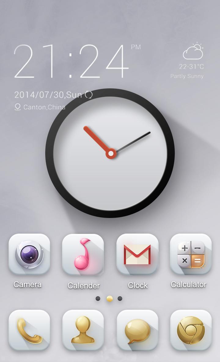 Pure Spirit GO Launcher Theme