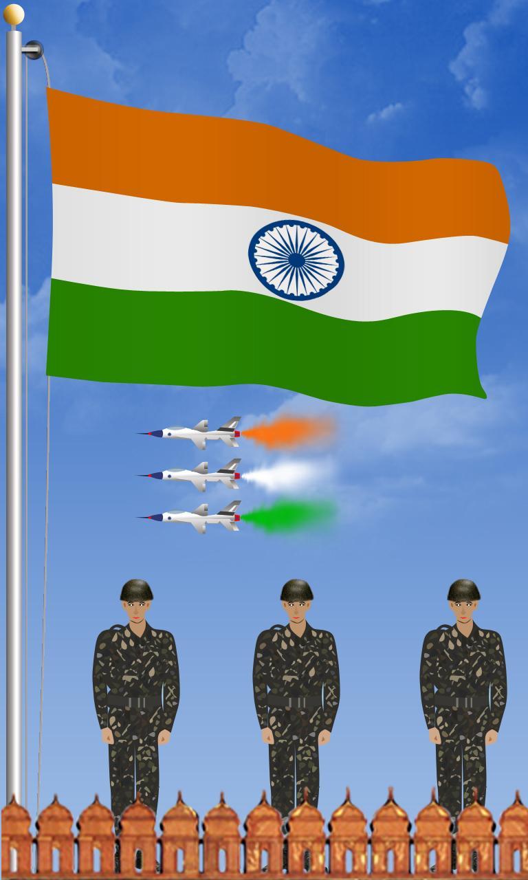 Flag Of India HD LWP