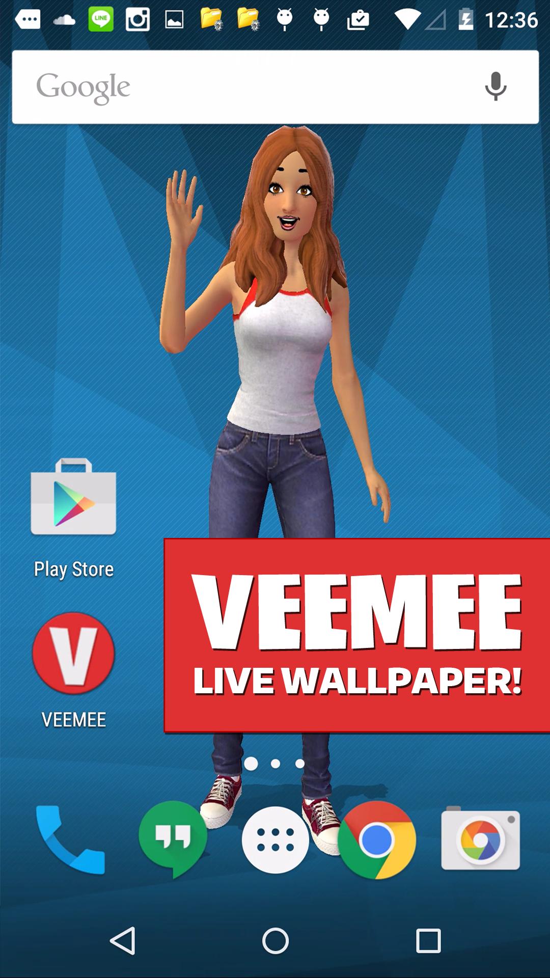 Veemee Avatar Live Wallpaper