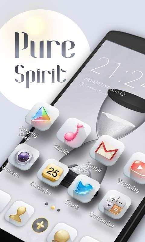 Pure Spirit GO Launcher Theme