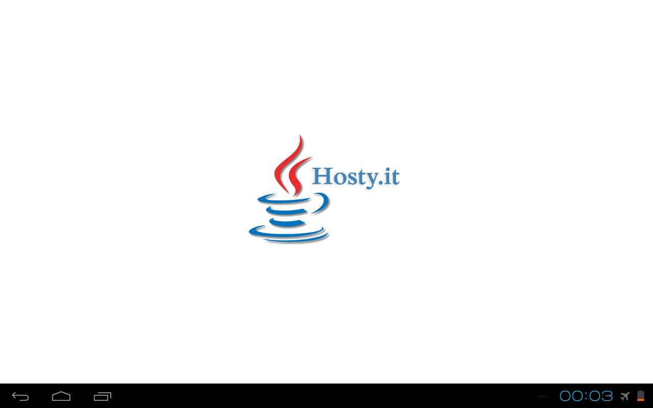 Hosty Mobile - Hosting Java