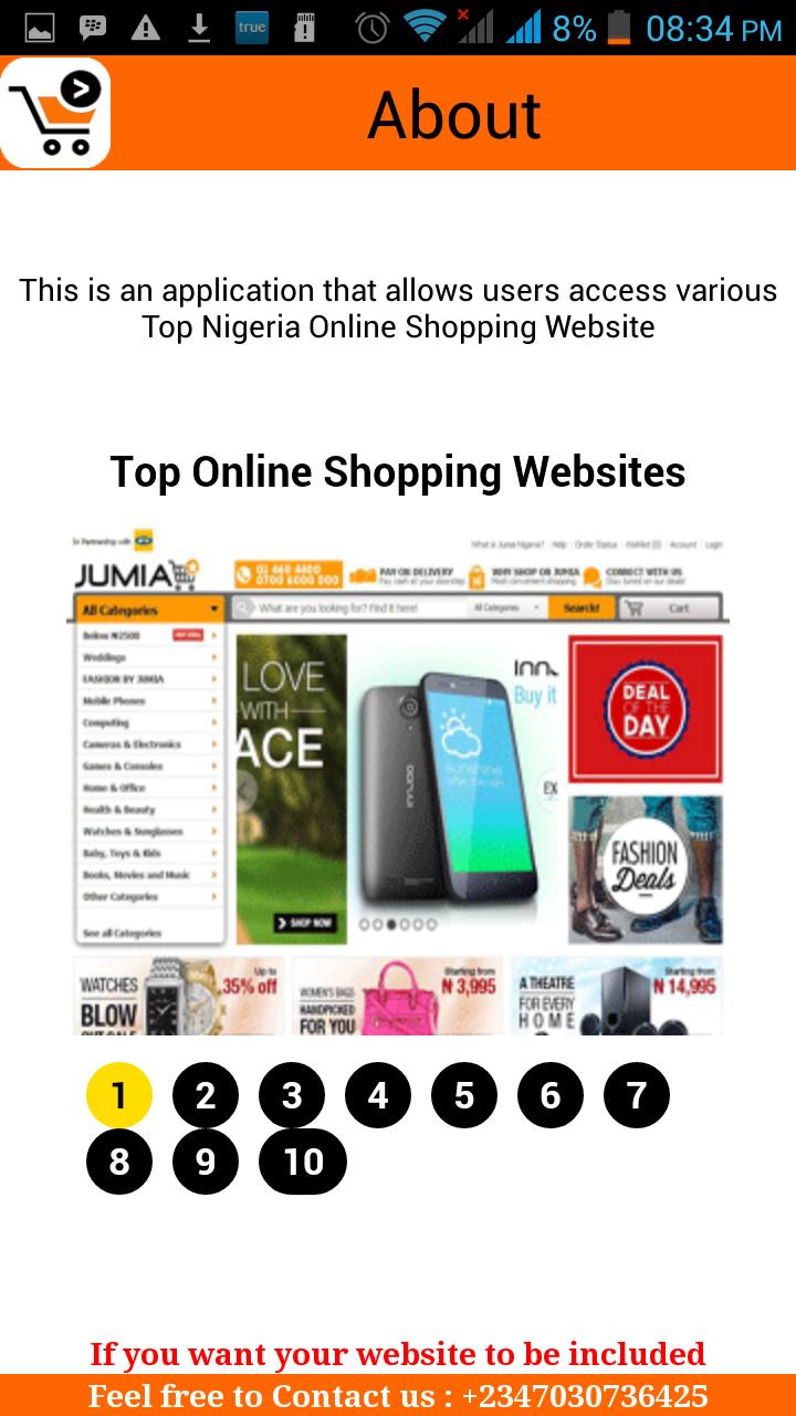 Nigeria Online Shopping Stores