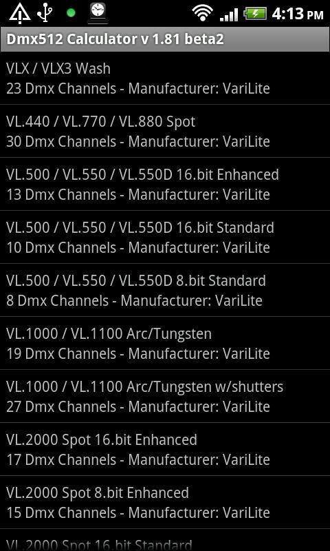 Dmx Calculator v1.89