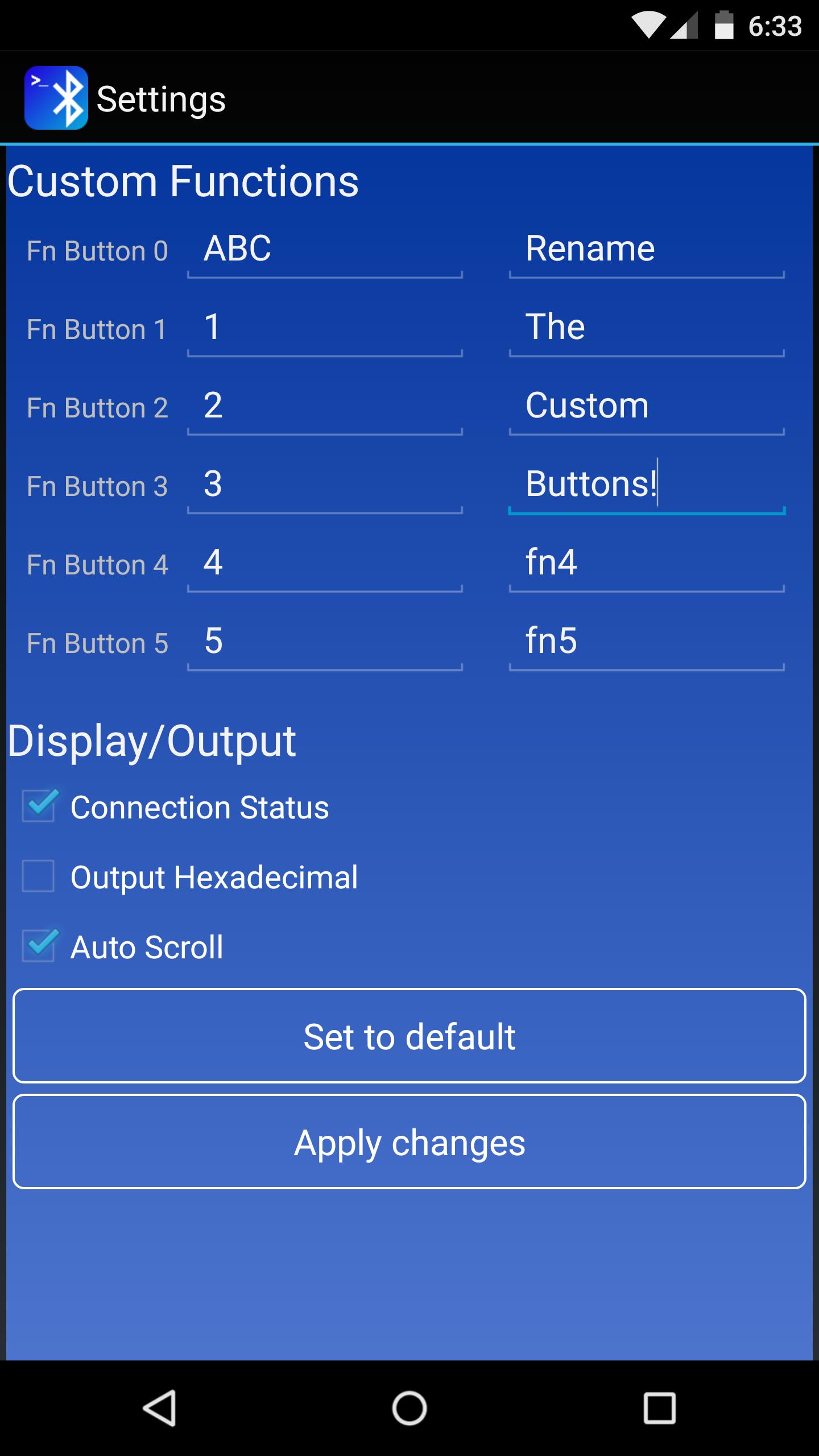 Bluetooth Terminal