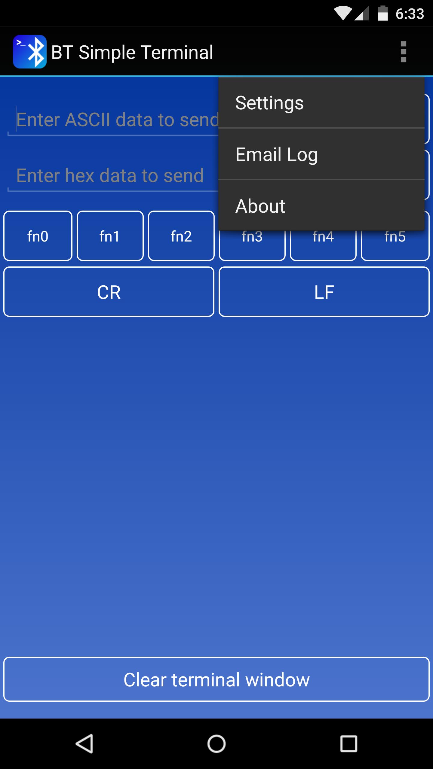 Bluetooth Terminal