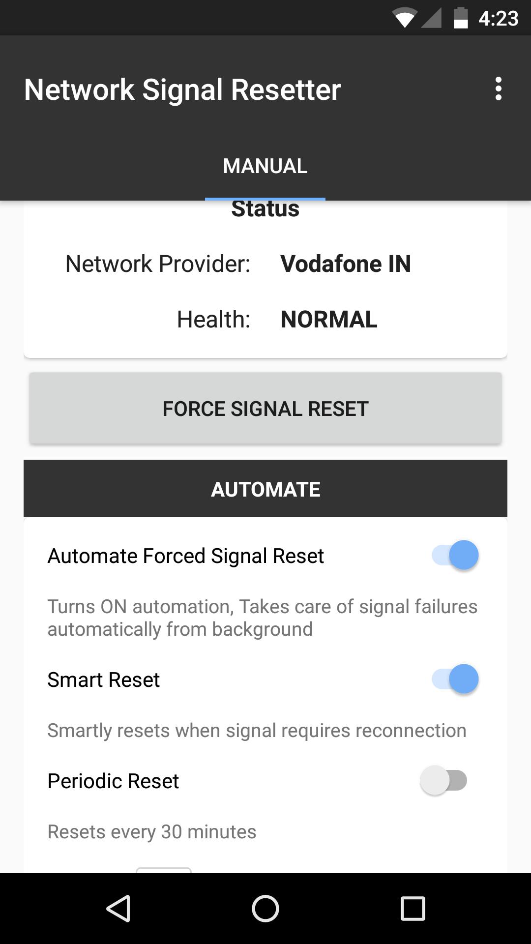 Network Signal Resetter Free