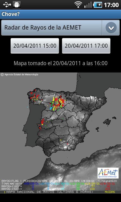 It is raining? Rainfall/Sat