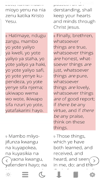 Bible in Swahili, Biblia Takat