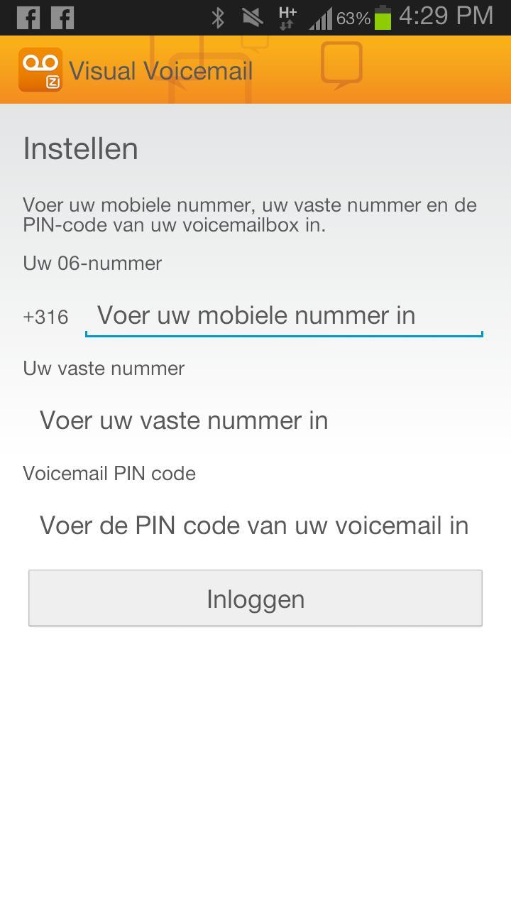 Ziggo Visual Voicemail