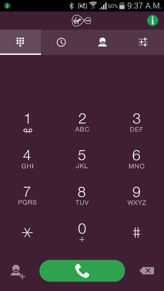 Virgin Media Phone App
