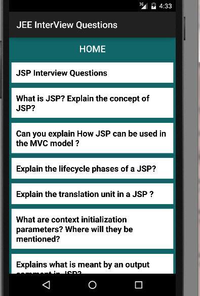 Top JEE InterView