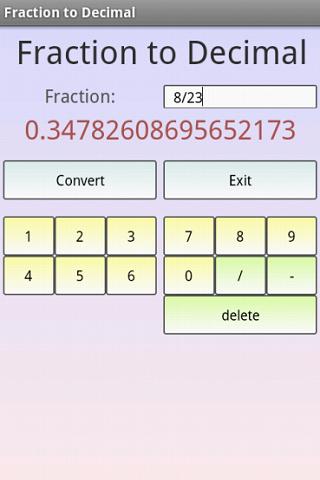 Fraction Converter