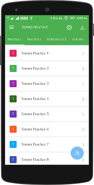 English Tenses Practice