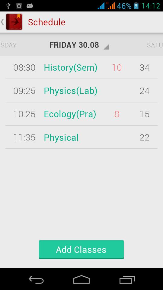 Diary (Timetable)