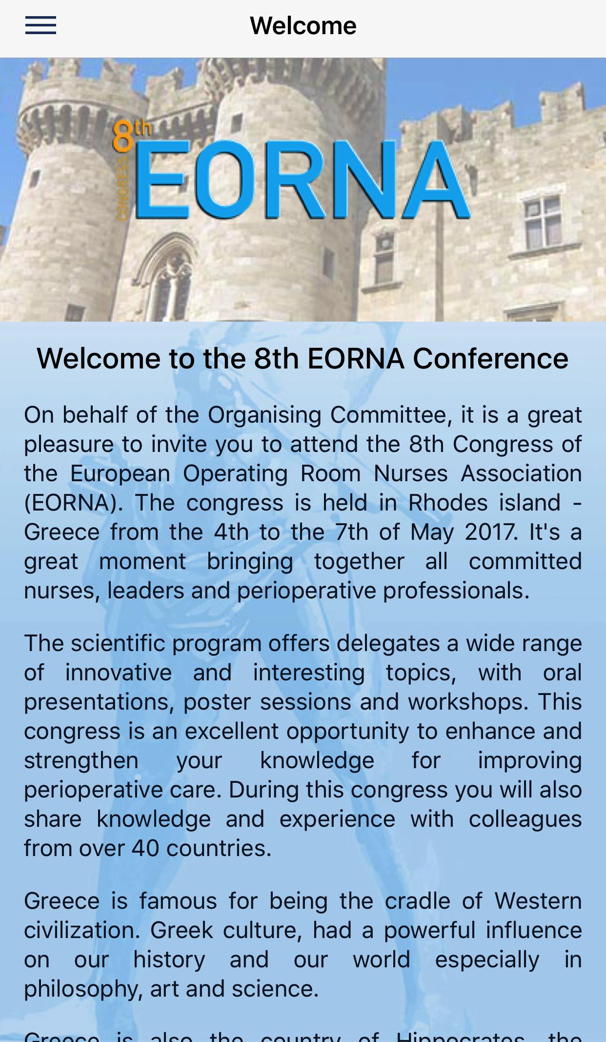 EORNA 2017 Conference