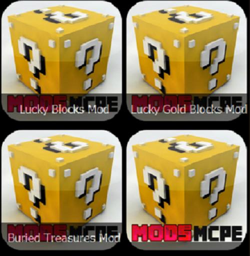 Lucky Blocks - Mods MCPE!