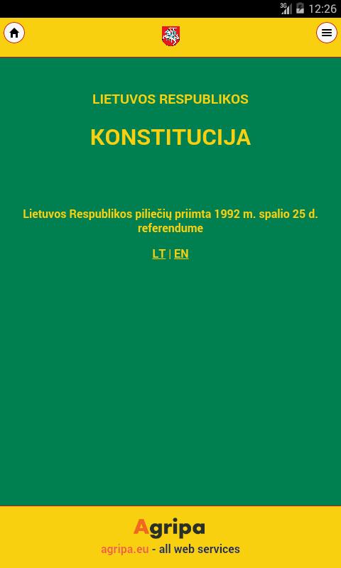 LIETUVOS KONSTITUCIJA