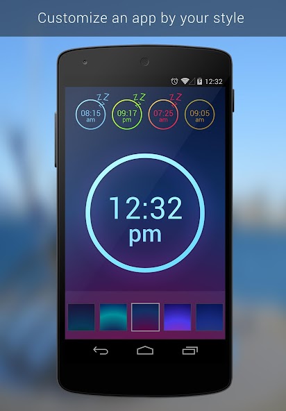 Neon Alarm Clock