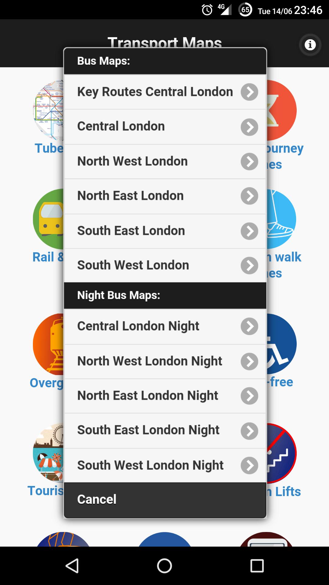 London Transport Maps