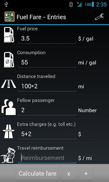 Fuel Fare