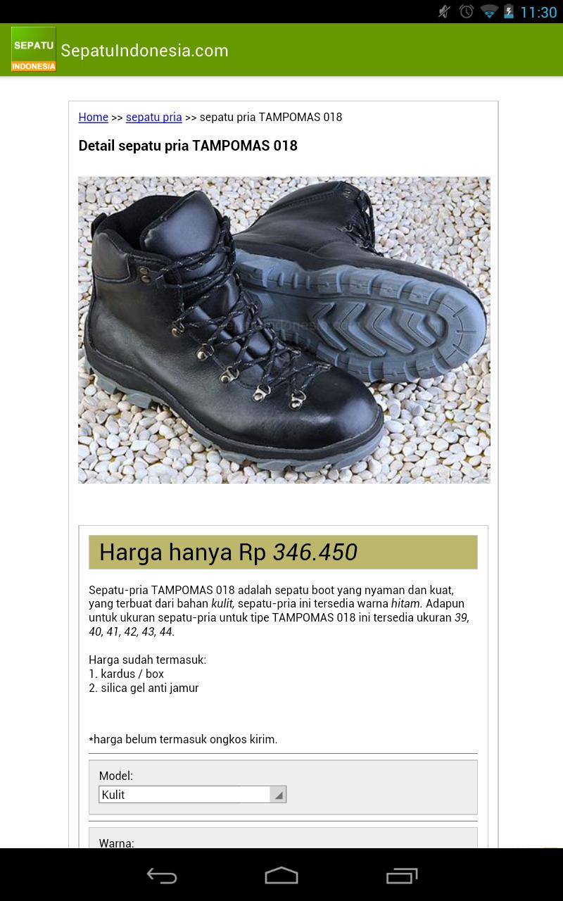 Sepatu Indonesia