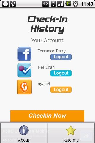 Check-in History