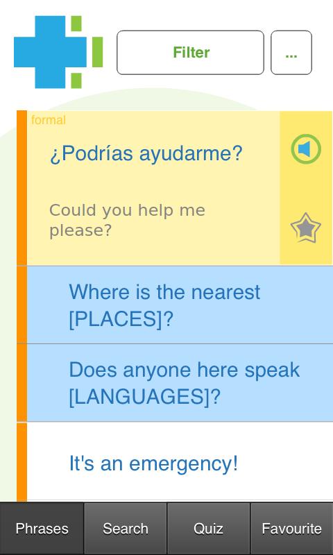 Learn Spanish Phrasebook