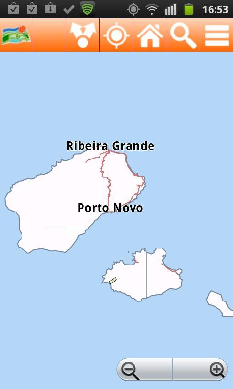 Cape Verde Offline mappa Map