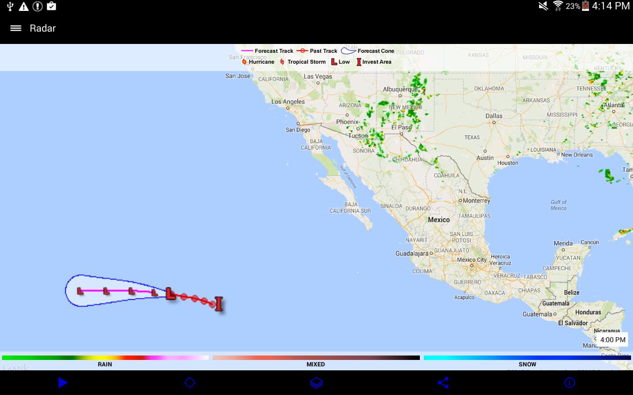 MS Hurricane Tracker