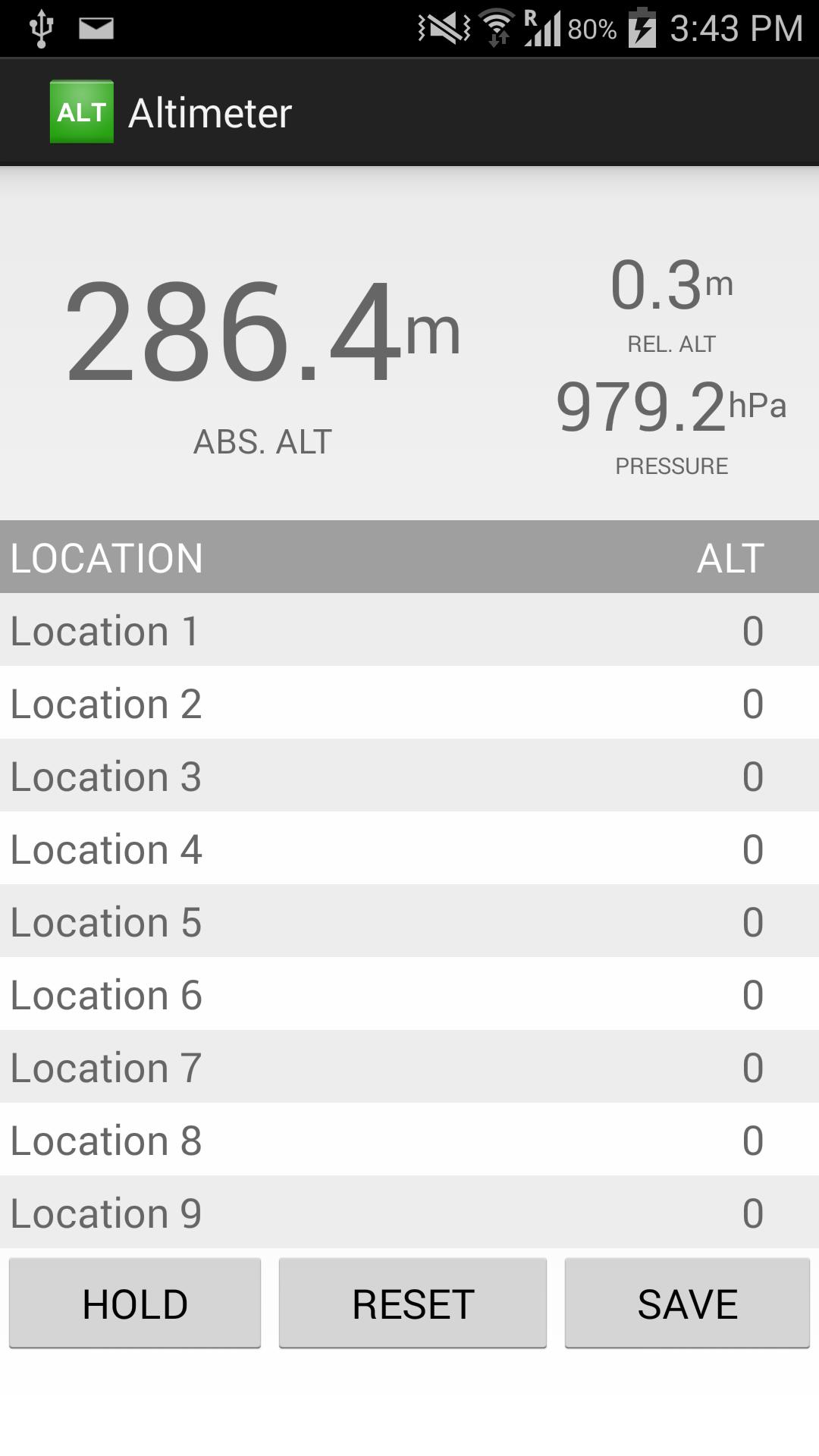 Altitude Meter