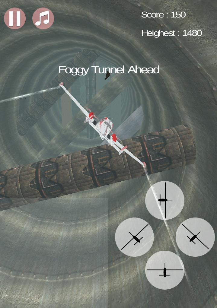 Ace Of The Tunnel - Plane Game