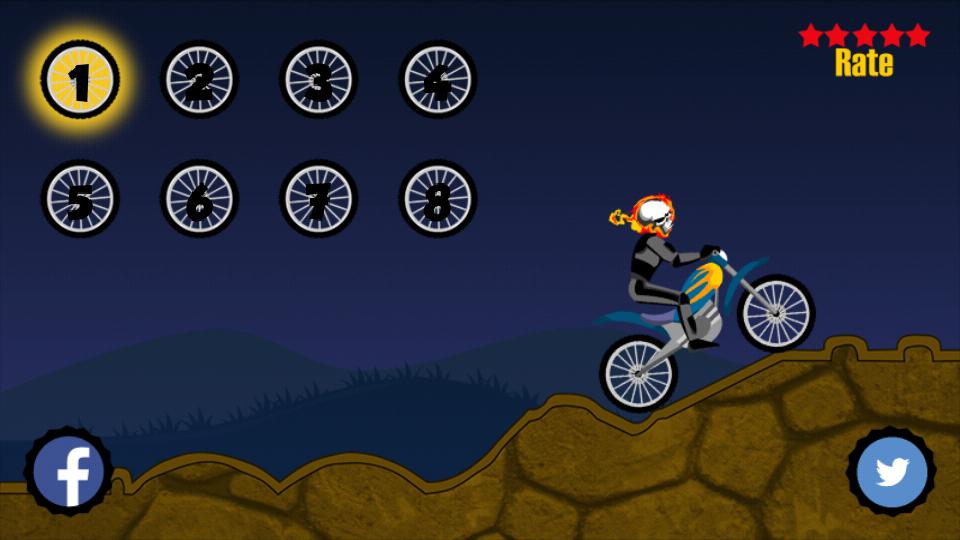 Ghost Racer Hill Climb