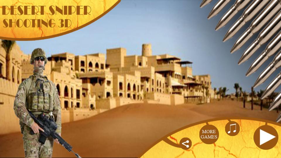 Desert Sniper Shooting 3D