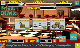 Super Spin Slots Diner