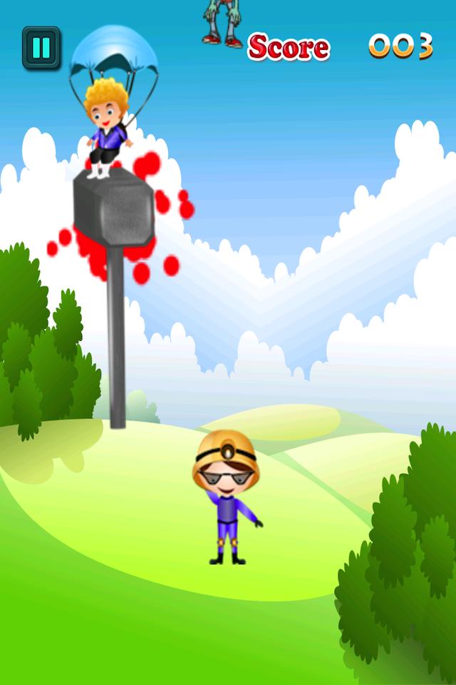 Zombie Skydiver Panic Freefall