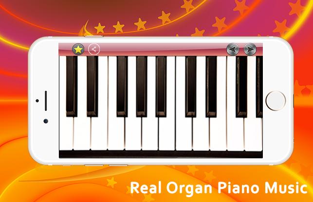 Real Organ Piano Music