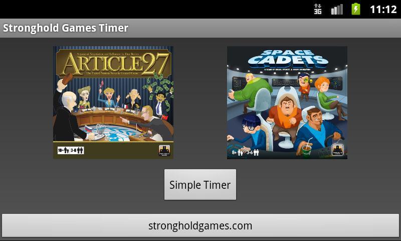 Stronghold Games Timer