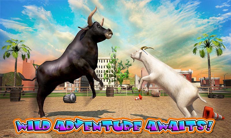 Crazy Goat in Town 3D