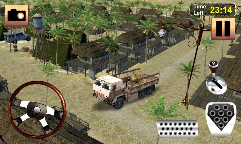 Army Cargo Truck - Army Truck Driving Simulator 3D