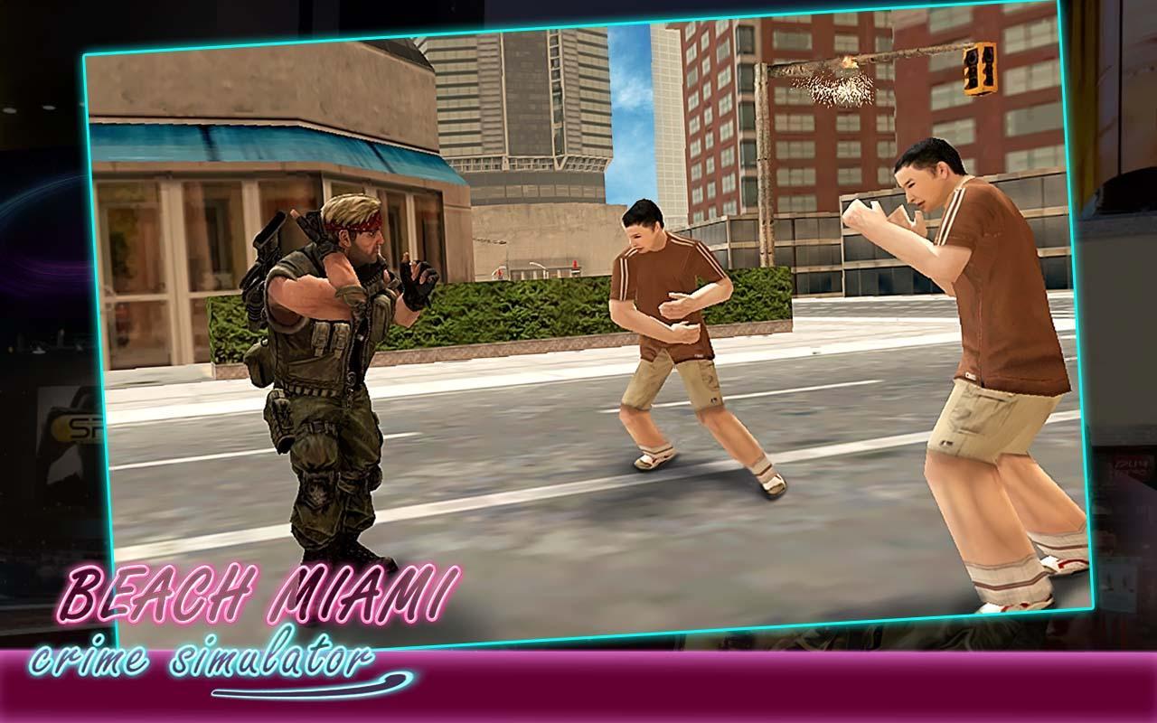 Beach Miami Crime Simulator