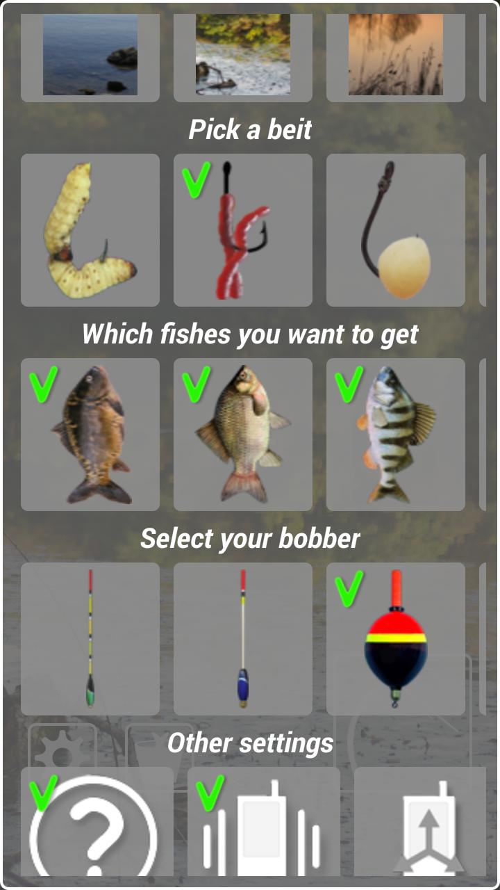 Float fishing simulator