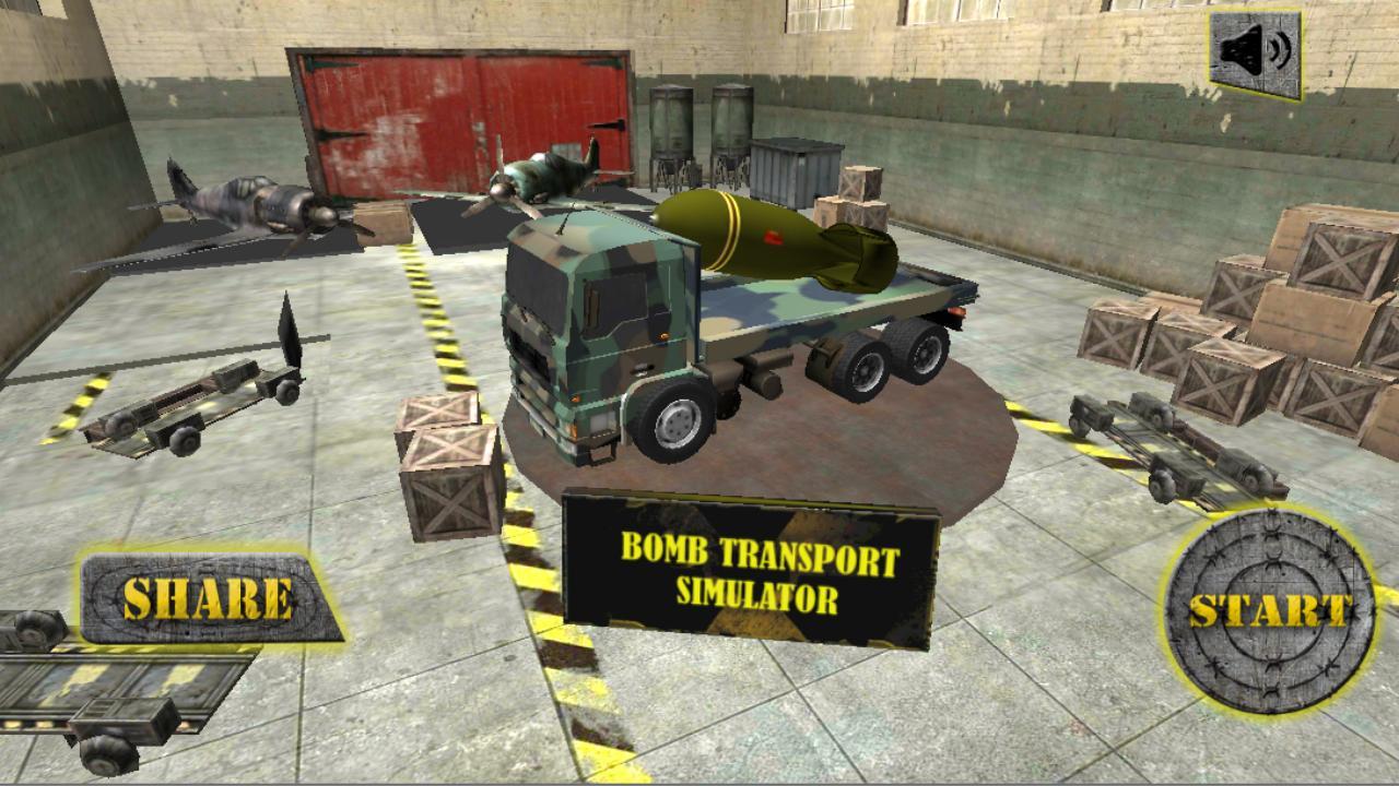 Bomb Transport Truck Simulator