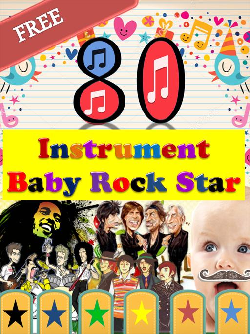 80 baby rock star instrument