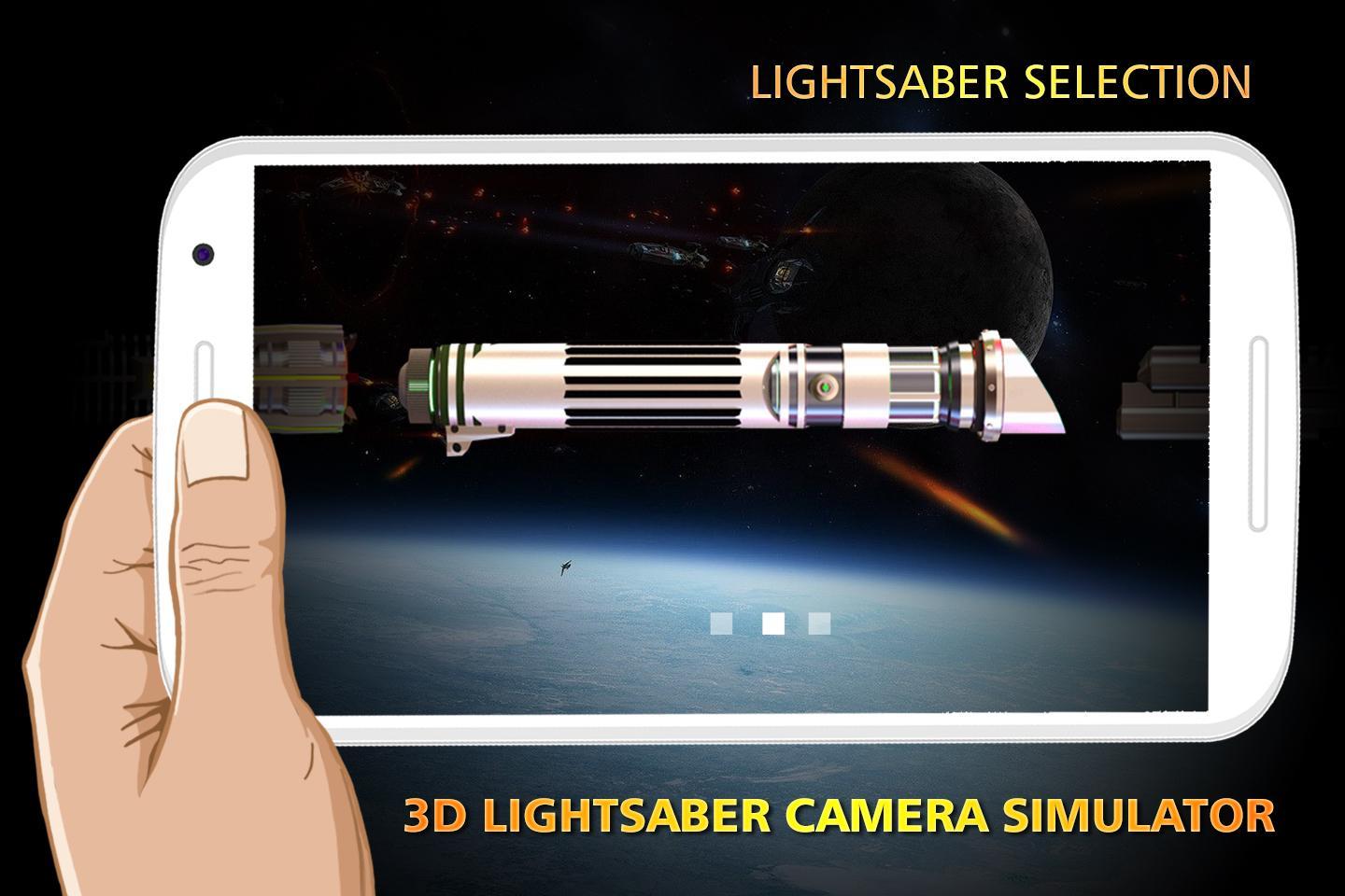 3d lightsaber camera simulator