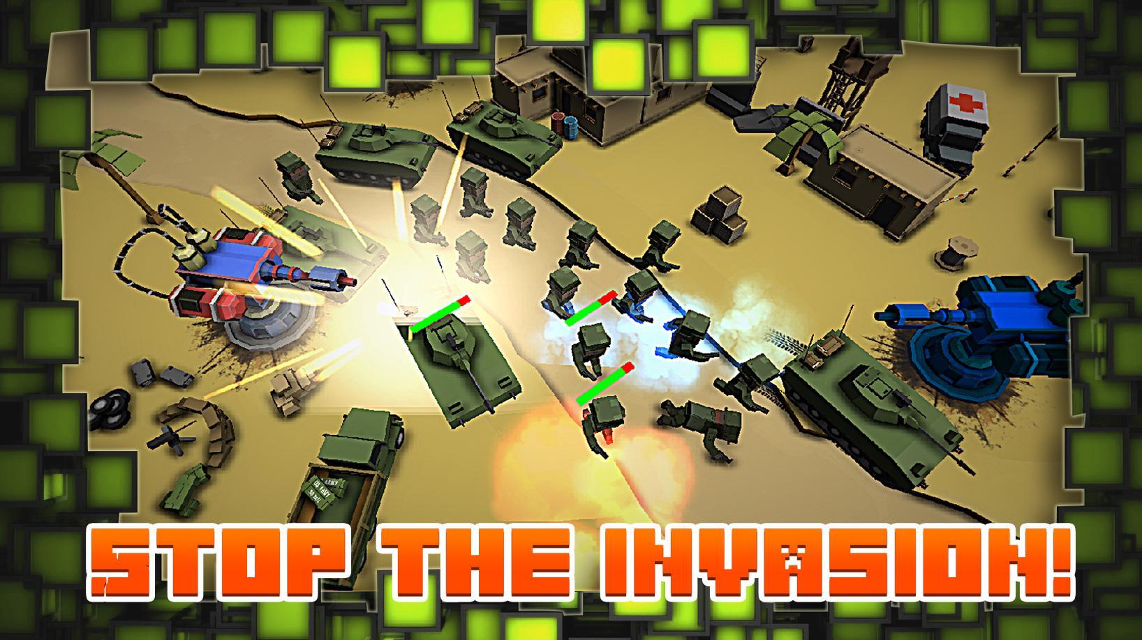 Tower Defence : Pixel Field 3D