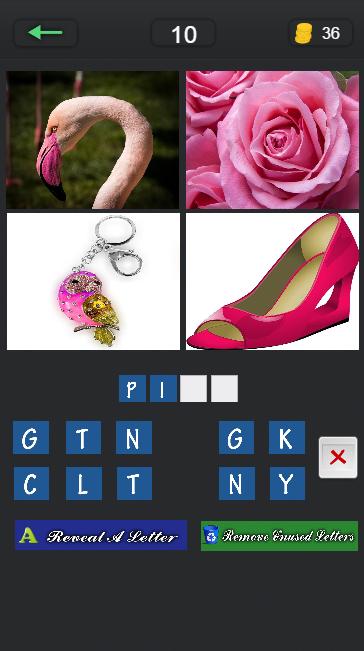 Guess the 4 Pics In 1 Word