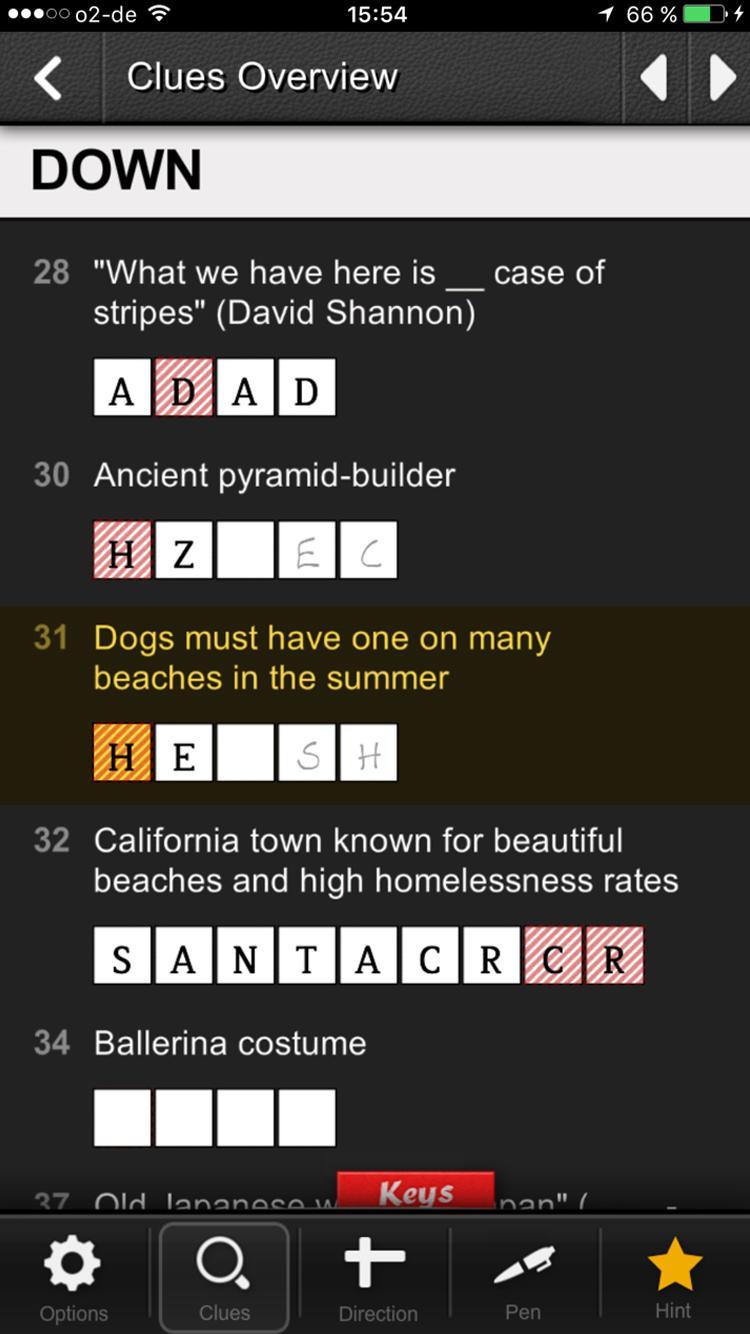 Daily Crossword Puzzles