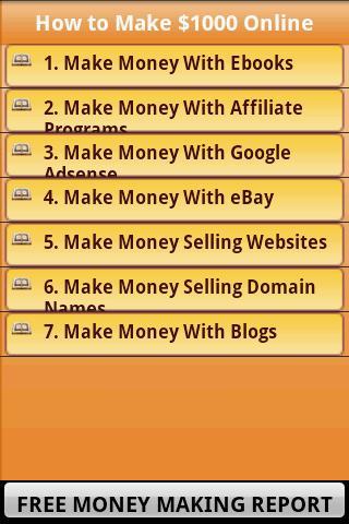 Free Make Money Online Tips