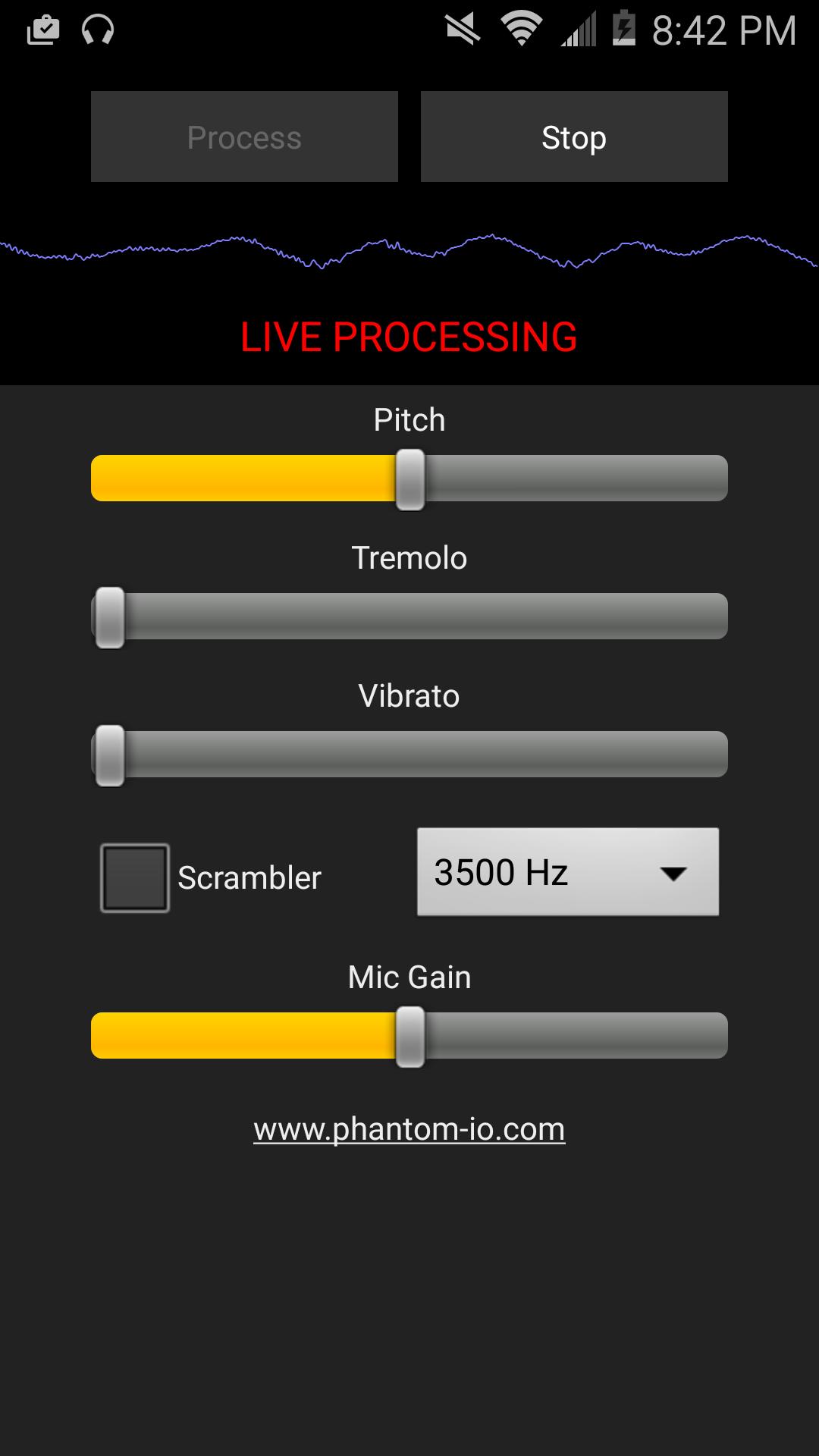 Real-Time Voice Scrambler